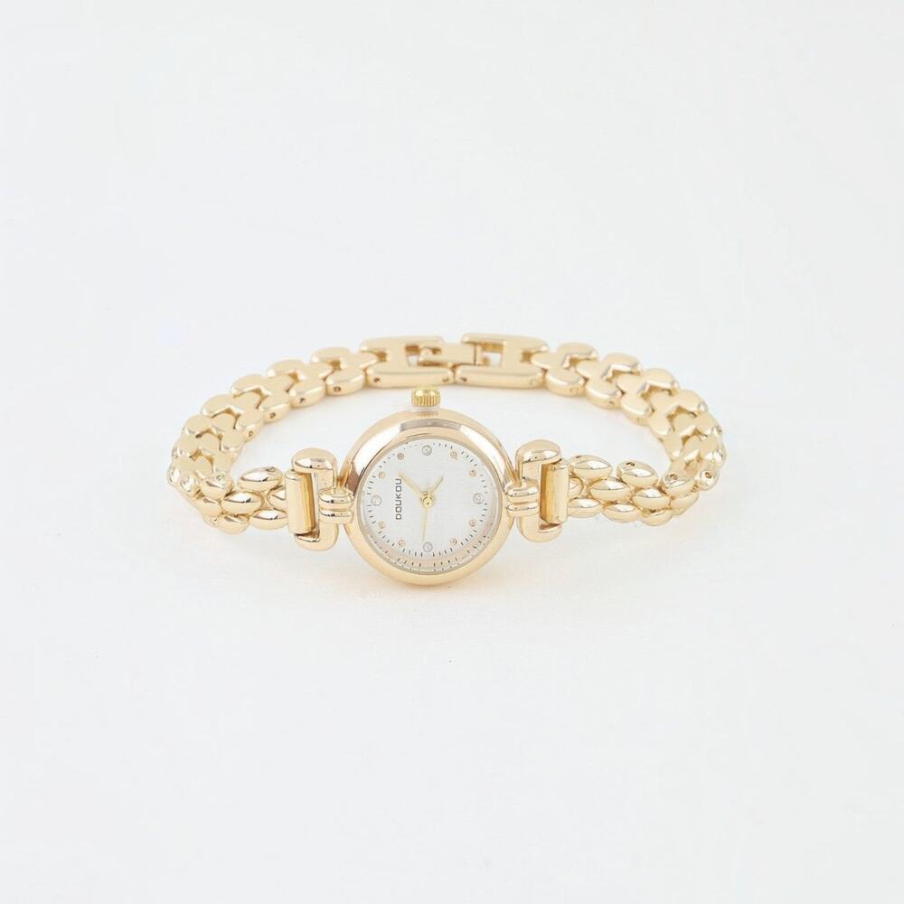 Classic Elegance Gold Chain Watch